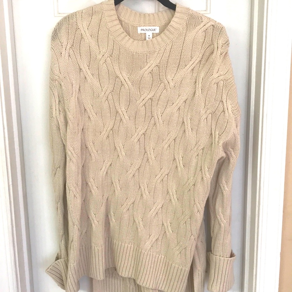 High low sweater